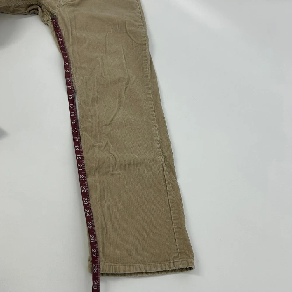 Vineyard Vines 5 Pocket Corduroy Pants Mens 33x30 (Act 31x28) Beige Straight Leg